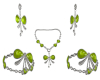 5Pc Yellow Jewlery Set