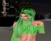 Dark Green Ombre