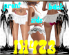 *H4*Lion White Skirt