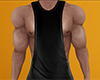 Black Muscle Tank Top 2 (M)