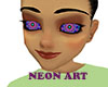 Neon Art eyes