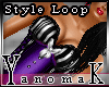 !Yk Style Loop Purple