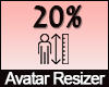 Avatar Scaler 20%