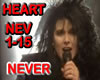 Never -- HEART