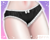 ♡ panties | b&w