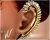 *W* Diamond Earrings