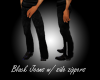 Black Jeans/side zippers