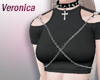 Goth Chained Top