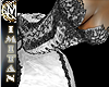 (MI) Dress corset Whit/b