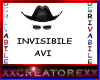 INVISIBILE AVI MALE