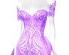 Purple Glowing Gown