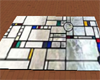 Art deco stained glass