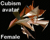 Cubism avatar - F