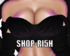 R | Blk crop top