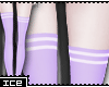 Ice * Lilac Gym Socks