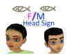 Head Sign Fish 7