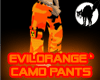 Evil Orange1 camo pant F