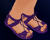 Child Purple Sandal
