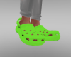 Men's Crocs - Neon Green