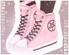 F. Pentagram Shoes Pinku