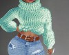 SM Softest Teal Sweater