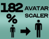Avatar Scaler 182%