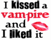 !ME VAMPIRE KISS STICKER