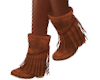 Moccasin Boots - Tan