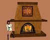 Wine Bar Fireplace