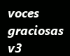 ![M]Voces Graciosas v3