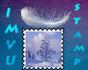 Snowy Tree stamp
