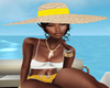 XOXA Yellow Sun Hat
