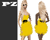 YellowBlack Dress