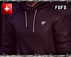 (M)black athletic hoodie