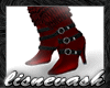 (L) Red Boots with Sox