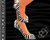 [PRON]Zebra High Heels