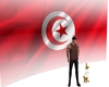 tunisia  flag animated