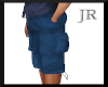 [JR] Blue Cargo Shorts