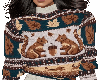 Autumn Squirrels Sweater