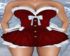 Glowing Red/White Dress