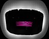 Black and Pink Pet Bed