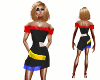 Striped Club Dress