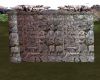 Stone wall plain