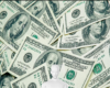 100 bill background