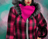 D Pink Winter Coat