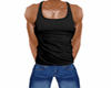 Muscled Tops Black