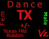 Unisex Dance TX  spds+/-