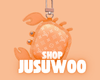 Crab Charm | Orange