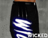 Neon Wicked Pants DK BL