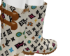 lv colors rainboots